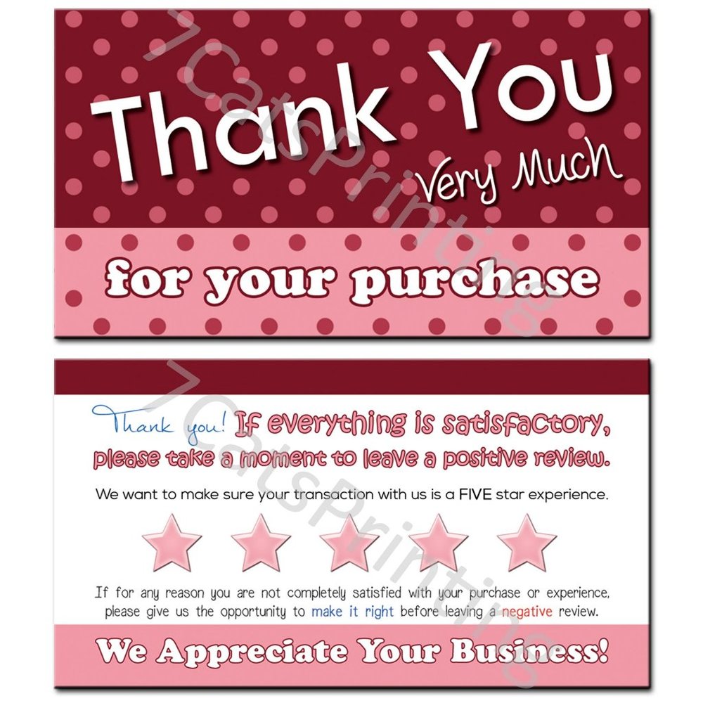 Poshmark Thank You Cards - Picture 3 of 7